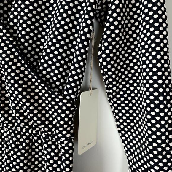 41Hawthorn Polka Dot Dress Size S NWT StitchFix V-Neck Fit & Flare Retro Mini - Picture 4 of 5